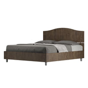 BS COM Letto matrimoniale con rete 160x190 noce