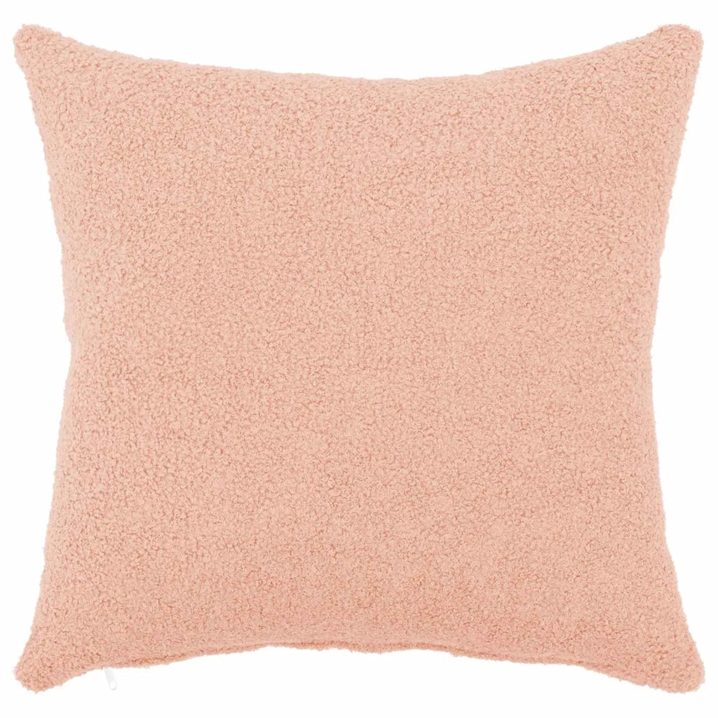 Federa 6 pcs HEERLEN Rosa 45 x 45 cm Bouclé 910430