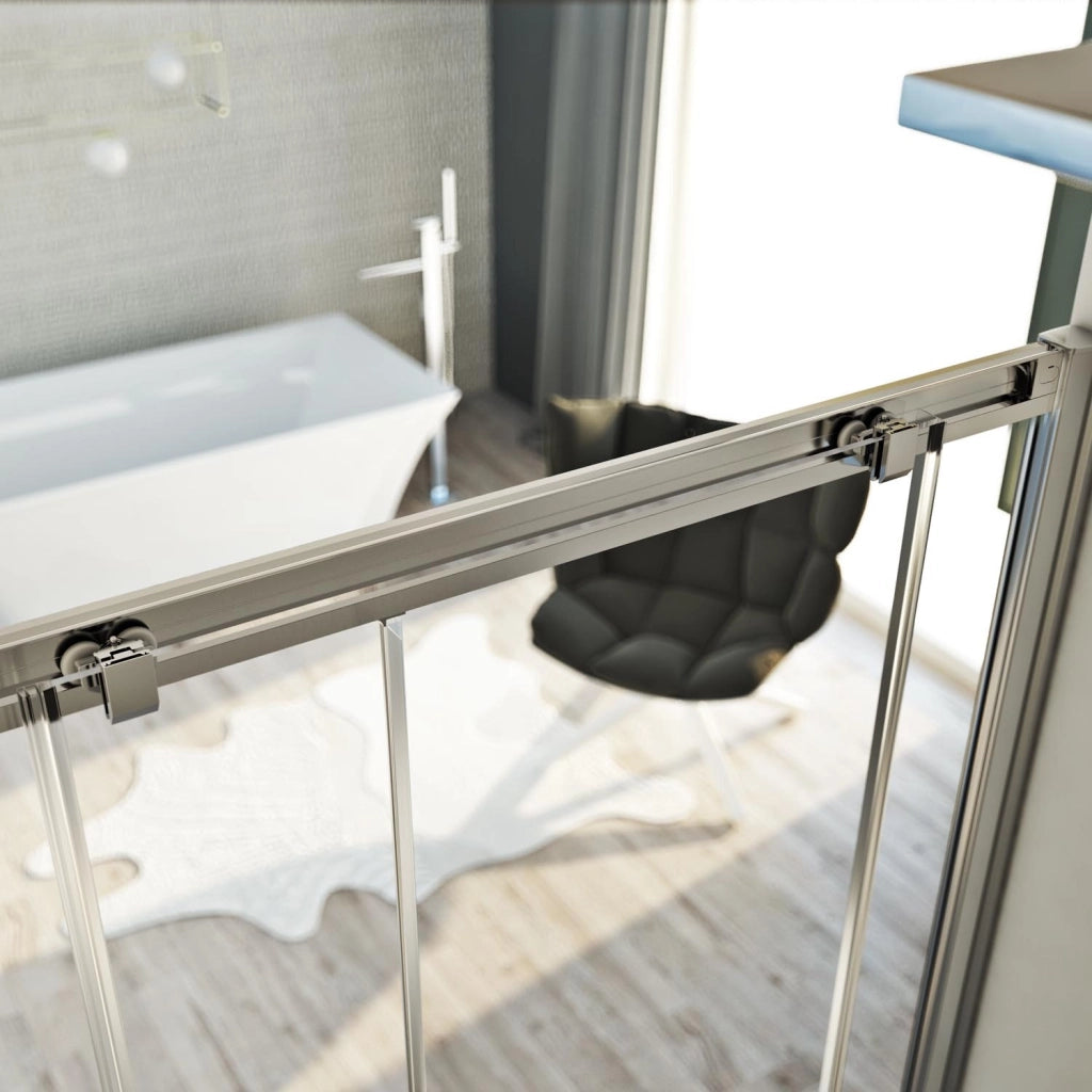 Box doccia 90x100CM H198 trasparente mod. Evolution