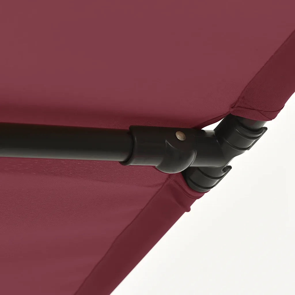 Ombrellone da Giardino con Palo in Alluminio 2x1,5 m Bordò 47340