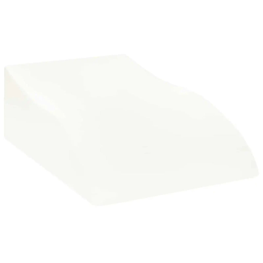 Cuscino per Gambe Bianco 68 x 41 x 24 cm Schiuma PU 42020184