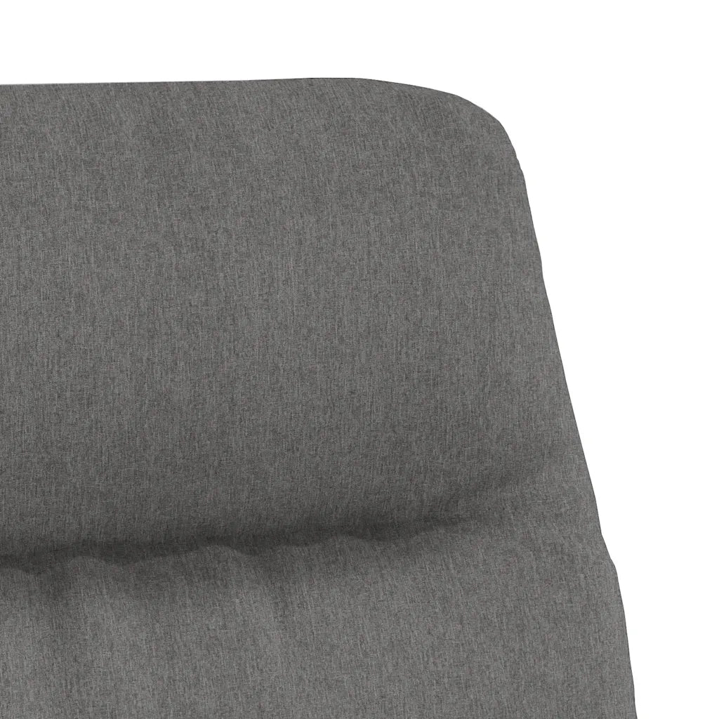 Poltrona Relax Grigio Chiaro in Tessuto 341159