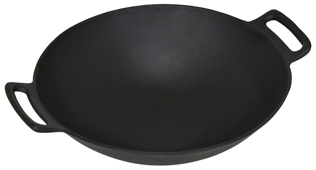 Wok in Ghisa Ø36 cm per Barbecue Vannini