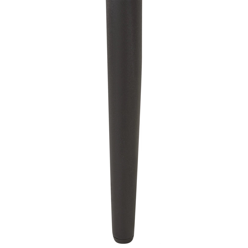 Set di 2 sedie da pranzo Braccioli in velluto verde scuro Gambe in metallo Nero Retro Glam