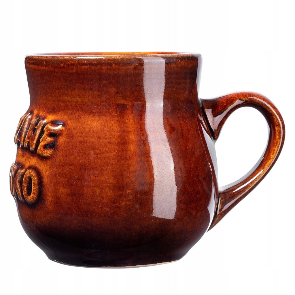 Set regalo di 2 tazze da vin brulé KADAX da 250 ml in gres.