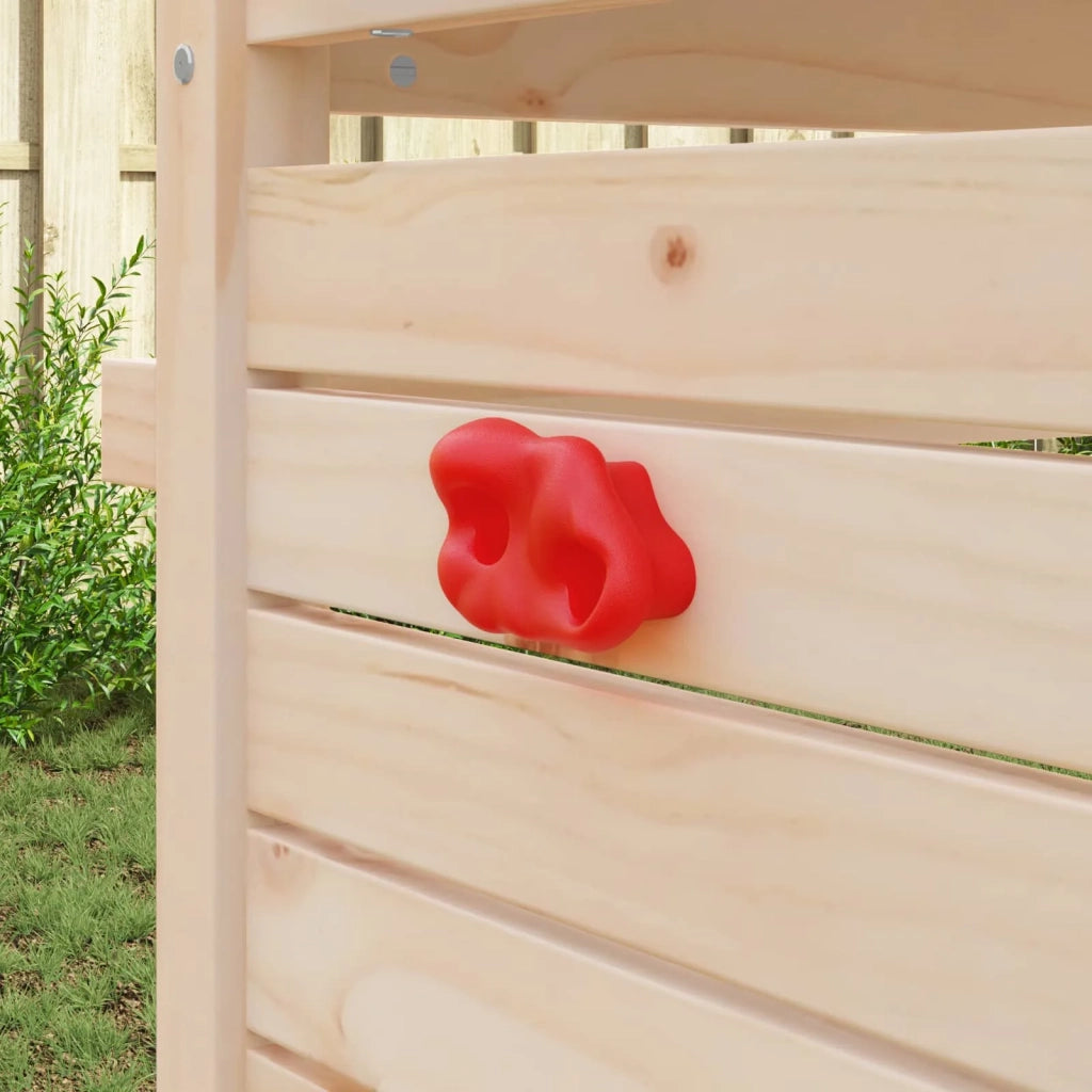 Presina da arrampicata 12 pcs Rosso 100 x 67 x 43 mm PP