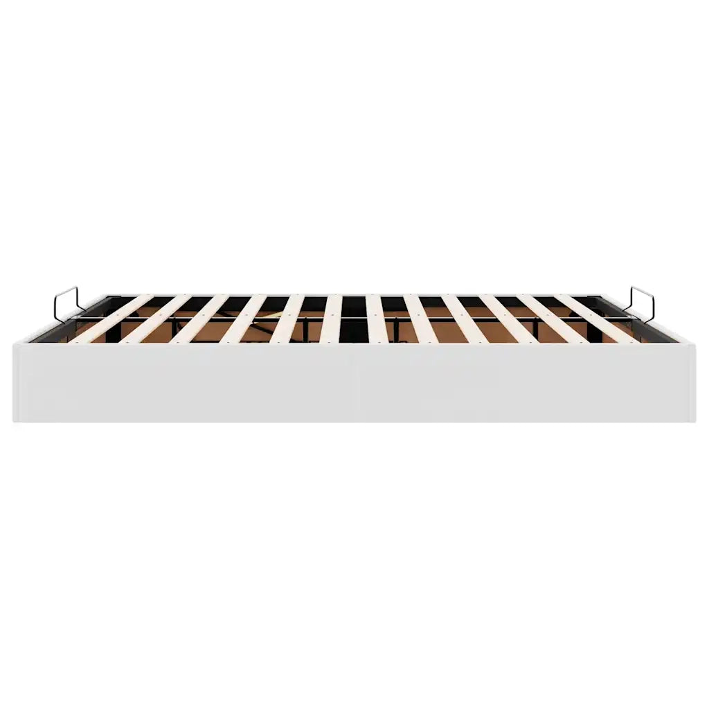 Struttura Letto Pouf senza Materasso 160x200 cm Similpelle 3310810