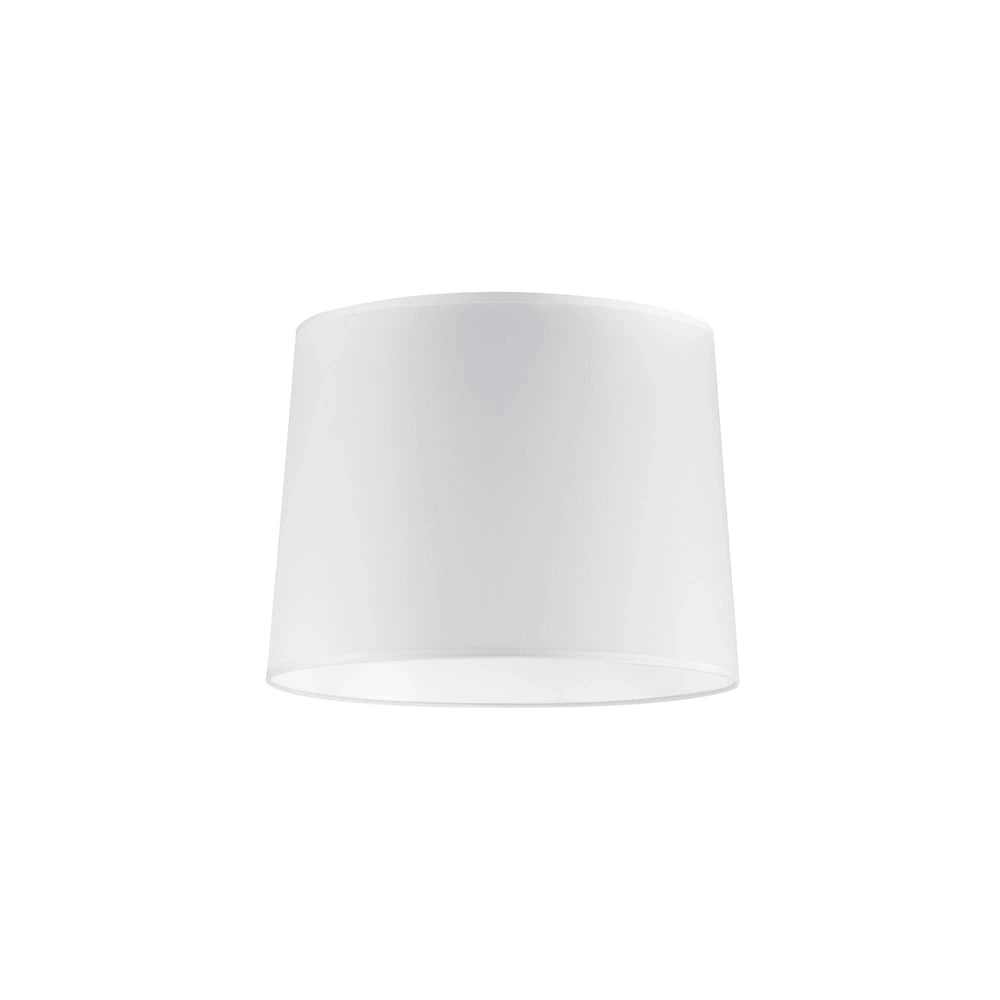 Paralume Cono Set Tessuto Bianco D40