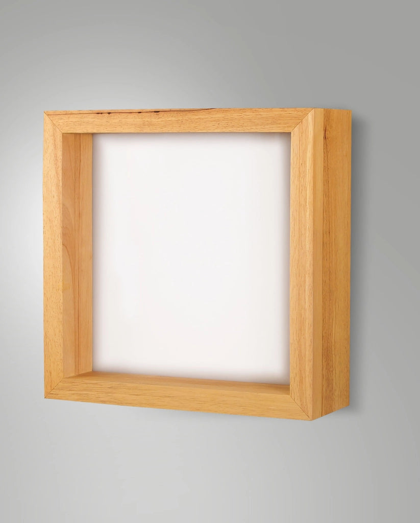 Lampada da Parete Window in Metallo e Legno Quercia 29W LED 3000K 2880lm - Design Moderno ed Elegante per Interni Raffinati e Accoglienti