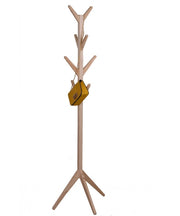 Set di 12 APPENDIABITI LEGNO NATURALE ABBY KUN