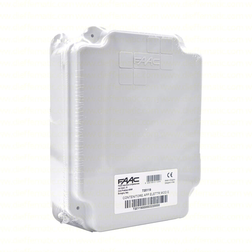 CONTENITORE MOD. E PER SCHEDE ELETTRONICHE PER ATTUATORE 390 FAAC 720119