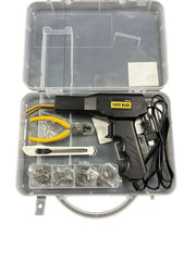 SALDATRICE PLASTICA CALDA PARAURTI 50W RIPARAZIONE AUTO CON GRAFFETTE