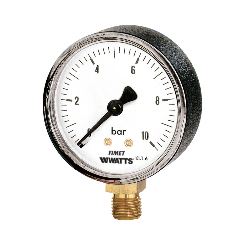 MANOMETRO ATTACCO RADIALE M 1-80- 6 bar- WATTS- pezzi 1