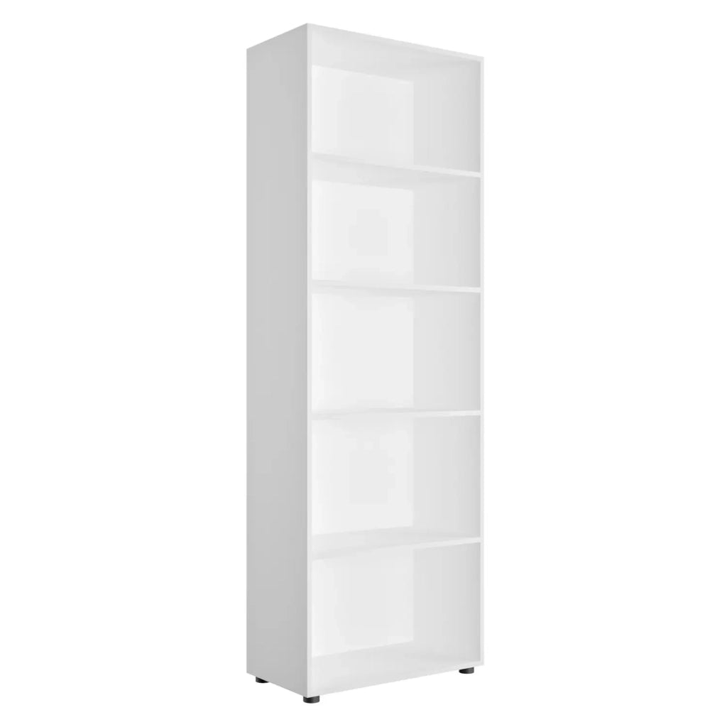 Libreria 5 ripiani bianco cm 68,8x35,3x200 h