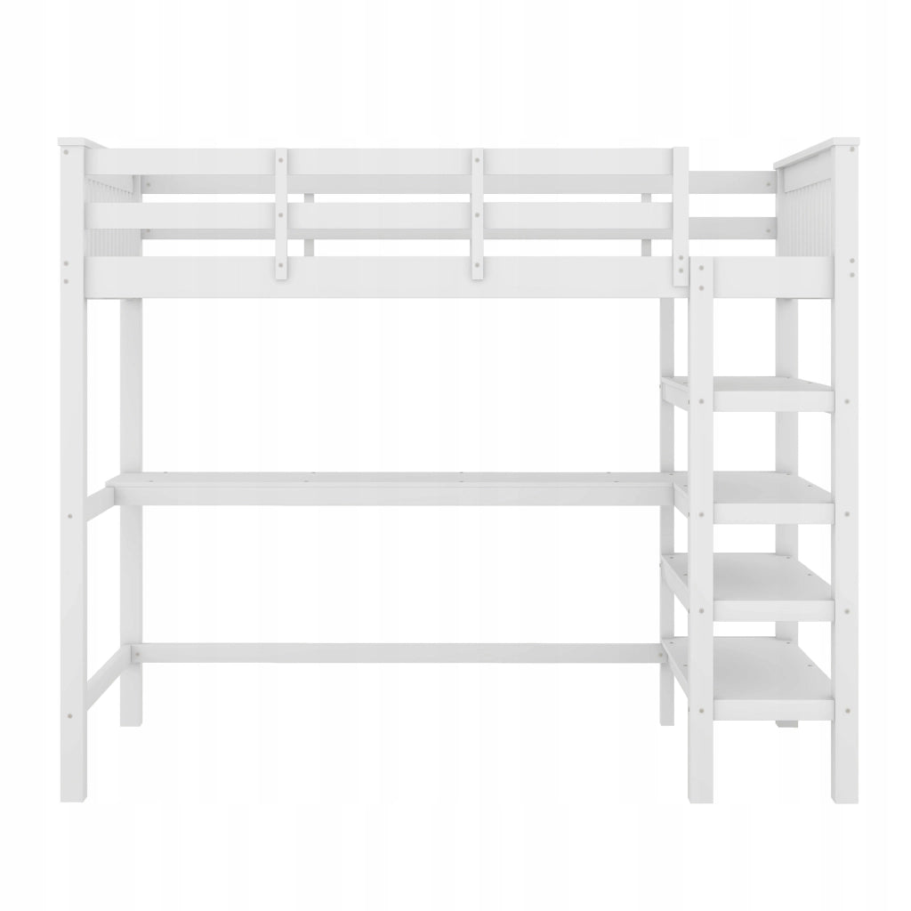 Letto a castello 90x200 bianco - Xylo