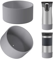 Supporto per bottiglia in silicone antiscivolo per contenitori Contigo (grigio, 2 pezzi)