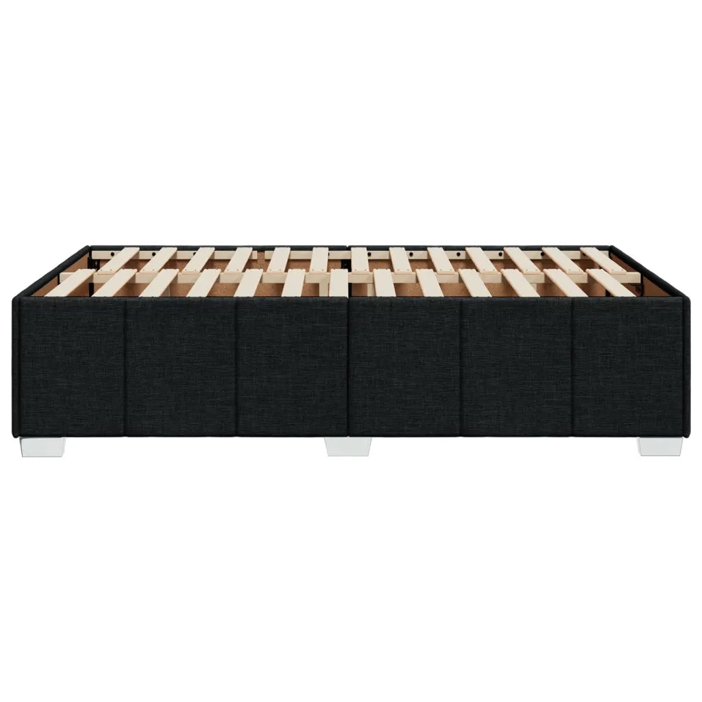 Giroletto senza Materasso Nero 120x200 cm Tessuto 3284827