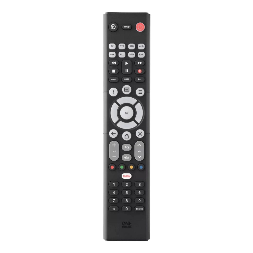 One For All Telecomando universale Essence Basic URC1282 8in1 Nero