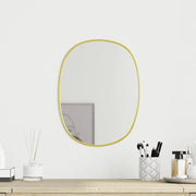 Specchio da Parete Dorato 40x30 cm 348216