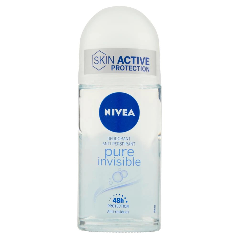 NIVEA DEODORANTE ANTI-PERSPIRANT PURE INVISIBLE 50 ML