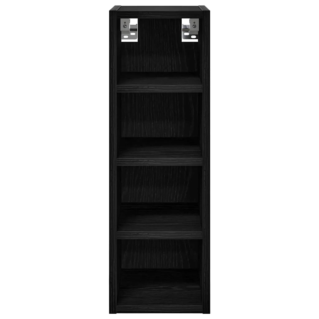 Armadio pensile Rovere nero 20 x 29,5 x 60 cm Legno multistrato 876646