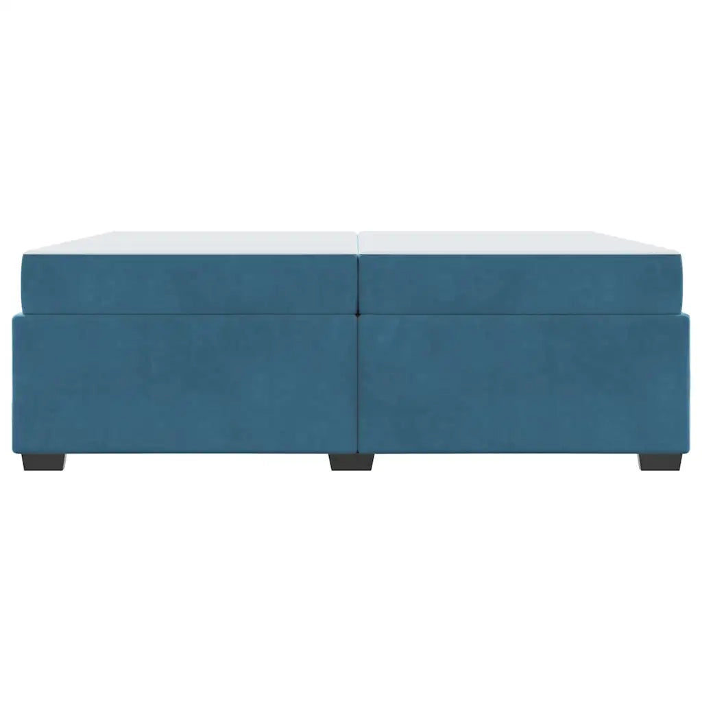Struttura del letto Blu Scuro 200 x 200 cm Tessuto 3399312