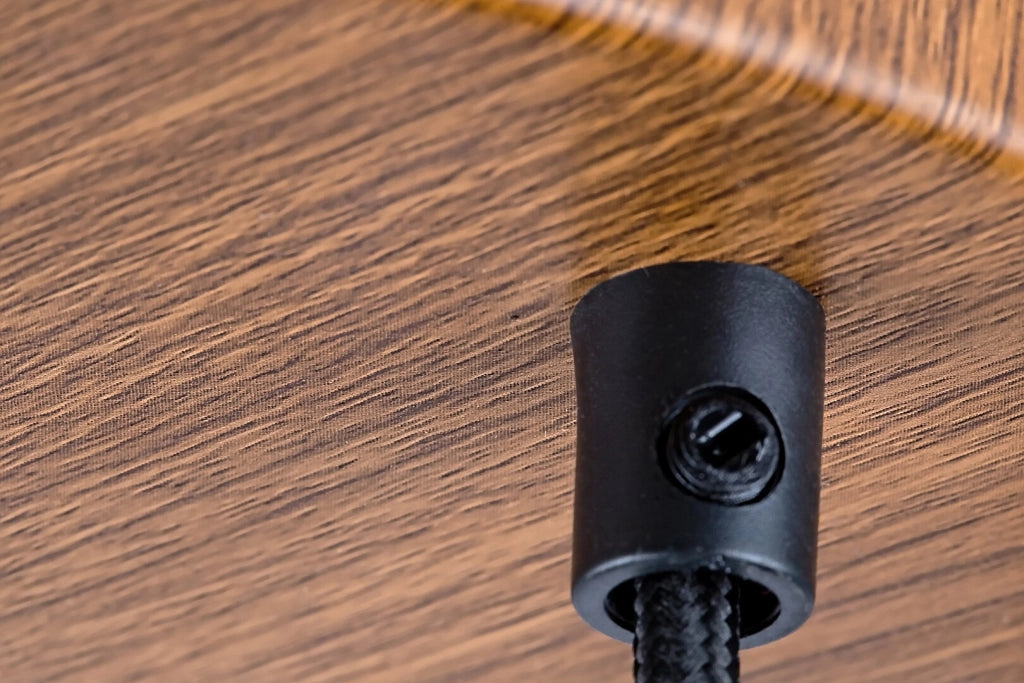 Lampadario Rabalux Tanno 5 luci E27 rovere fumé moderno