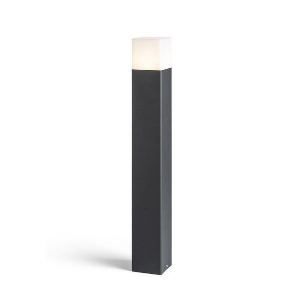 Lampada da terra CLYDE 60 paletto grigio antracite  230V E27 28W IP44
