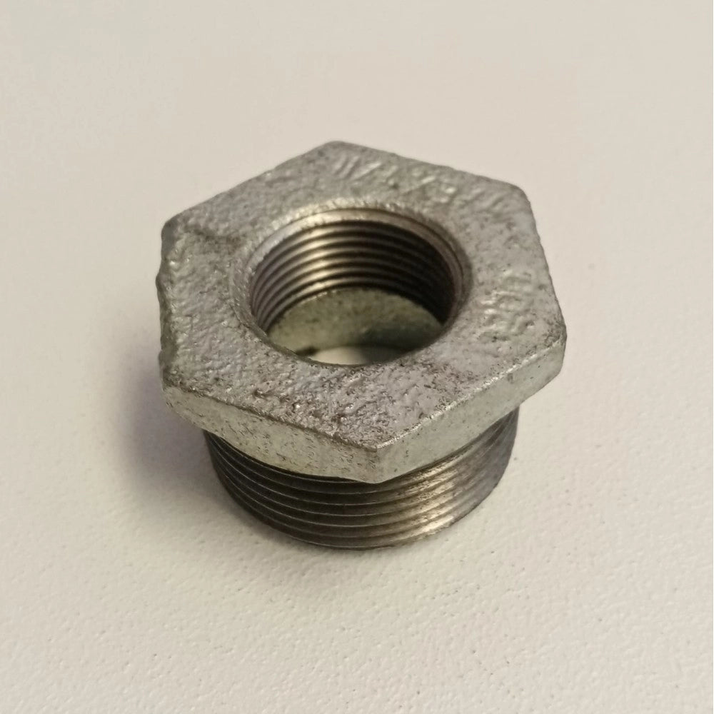 Raccordo mf 3/4''x1/2'' - 2pz riduzione ghisa zincata malleabile