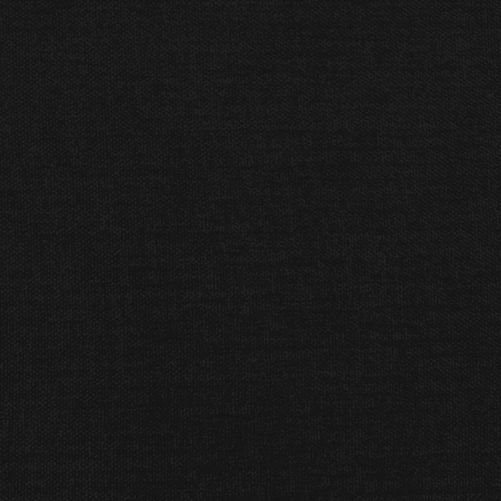 Testiera | Testata ad Orecchio Nera 183x23x118/128 cm in Tessuto