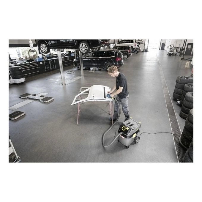Kärcher 1.148-231.0 NT 30-1 Ap Te L Aspirapolvere Secco e Bagnato Carta-lana 30 L 1380 W 70 dB colore Nero Grigio Giallo