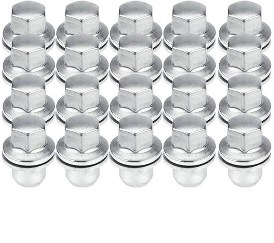 Pneumatici per Ruote 20 Stuks - Acciaio Inossidabile - Alta Resistenza - Compatibile con Land Rover Discovery 3/4/5 - Alta Affidabilità - Massima Durata - Pneumatici per Ruote