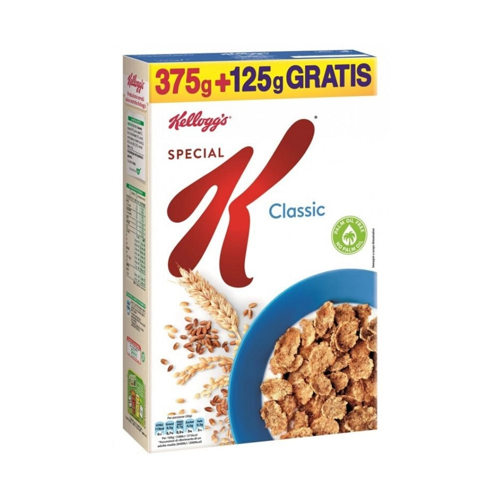 Kellogg's special k classic multipack da 10 confezioni da 500 grammi ciascuna
