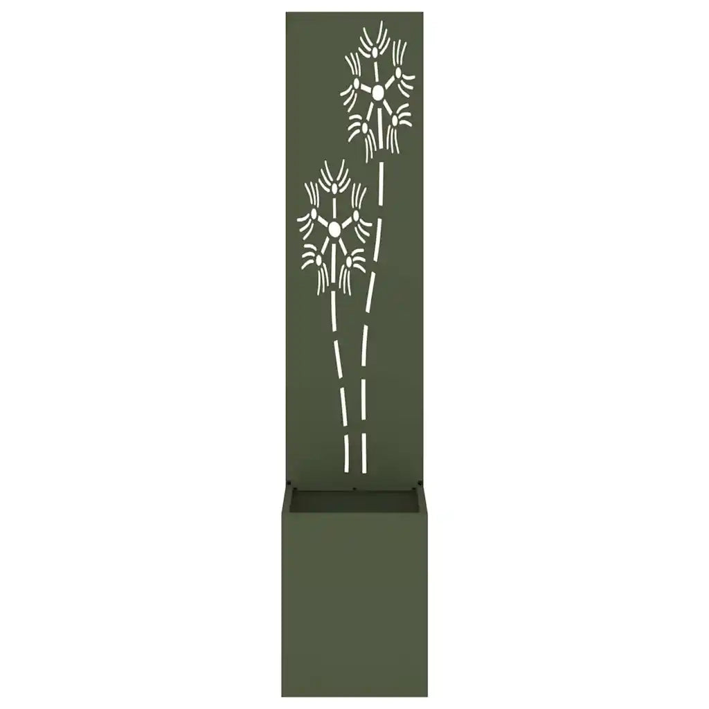 Schermo per privacy in giardino Oliver verde 32 x 150 cm 876367