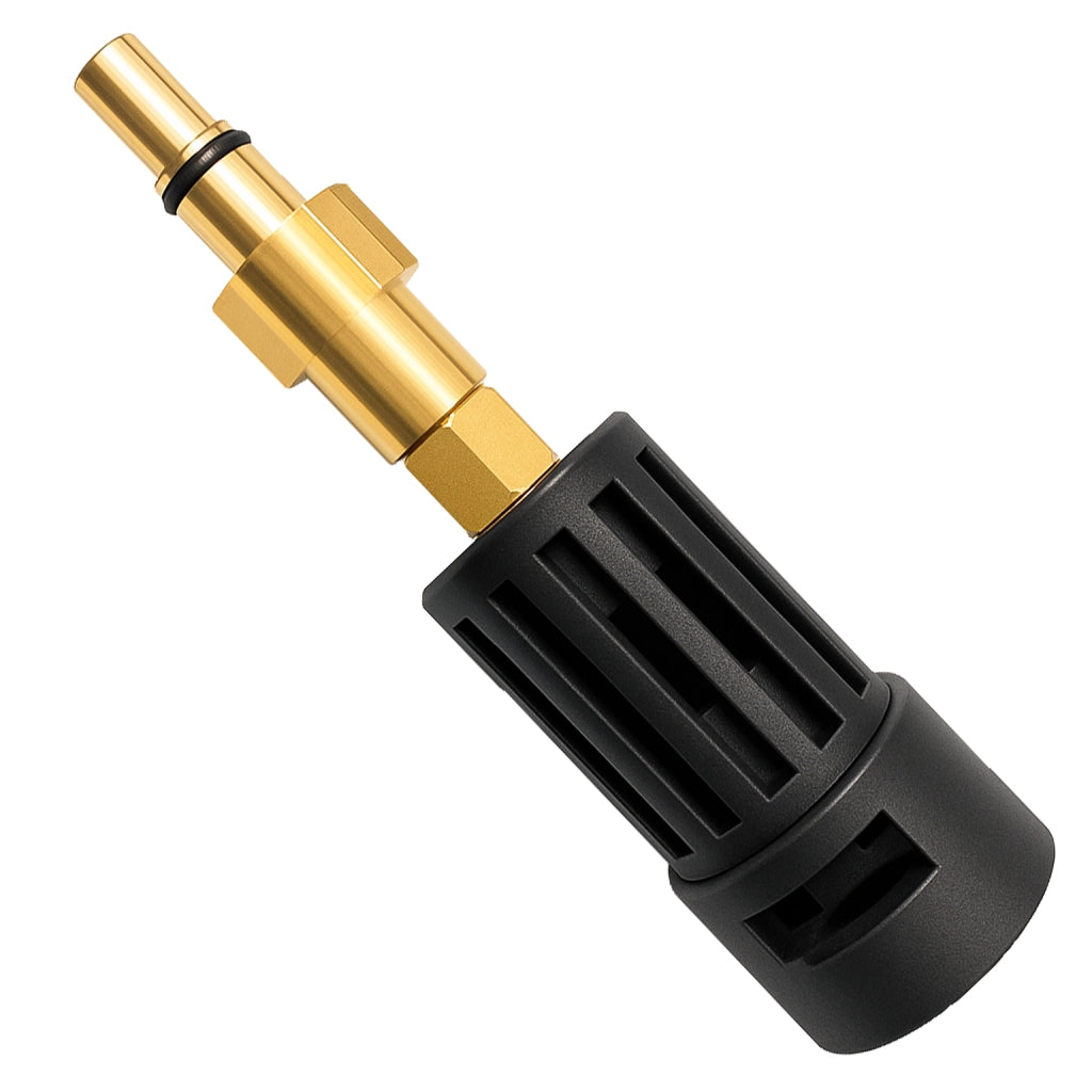 Adattatore per Idropulitrice compatibile con Kärcher K Bayonet – Max 160 Bar, 60°C | Materiale ABS e Alluminio