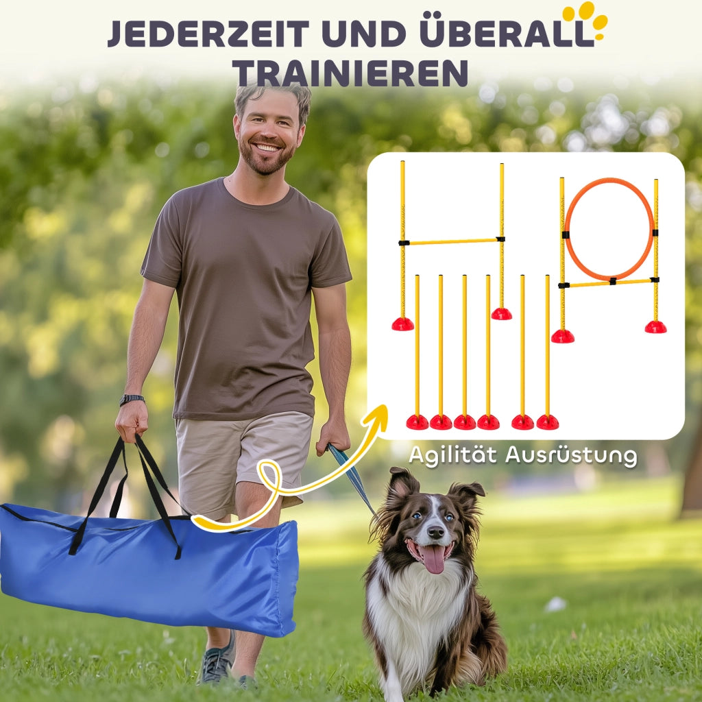 Set Agility per Cani ¨C zephmum ¨C 3 Pezzi, H¨¹rden e Stanghe