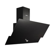 SAMET CAPPA DA PARETE TURBINE COLORE NERO 90 CM