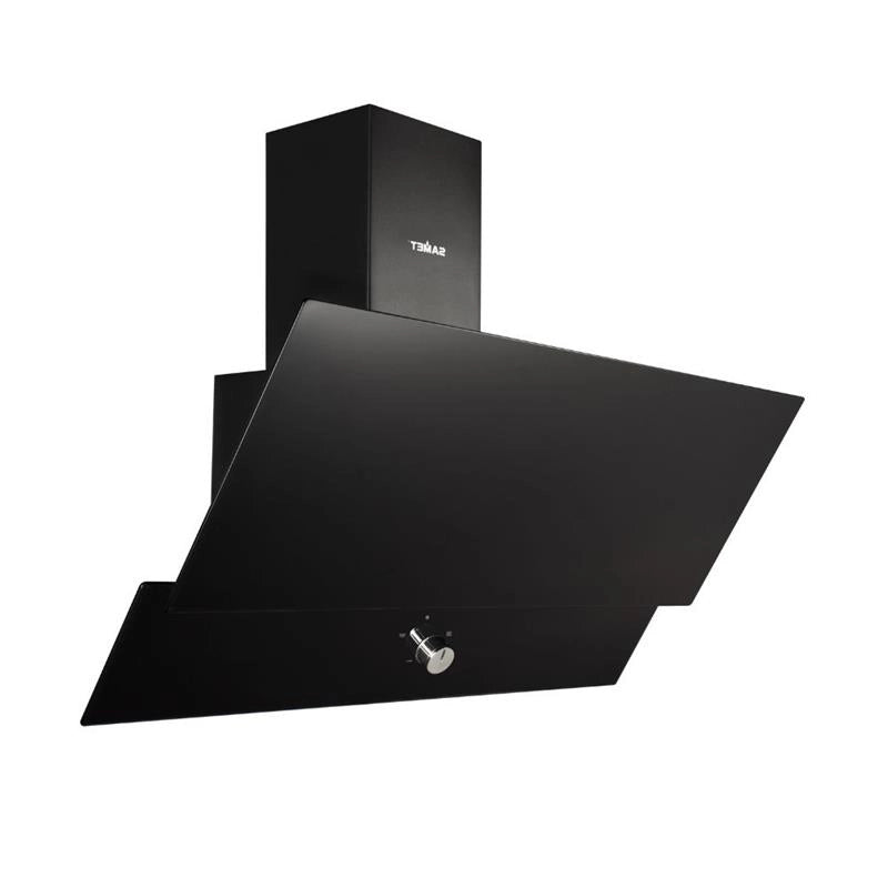 SAMET CAPPA DA PARETE TURBINE COLORE NERO 90 CM