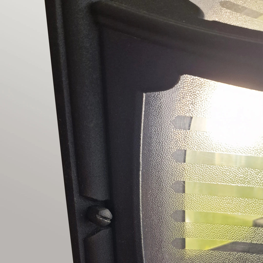 Plafoniera esterna IP44 nero E27 60W Parish Elstead
