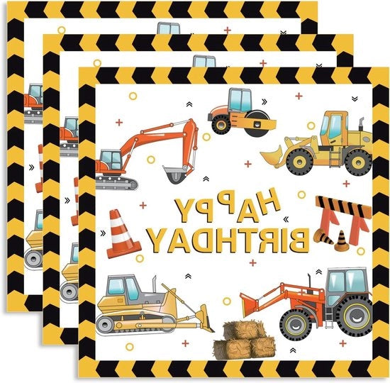 20 serviette per bambini per feste di compleanno
