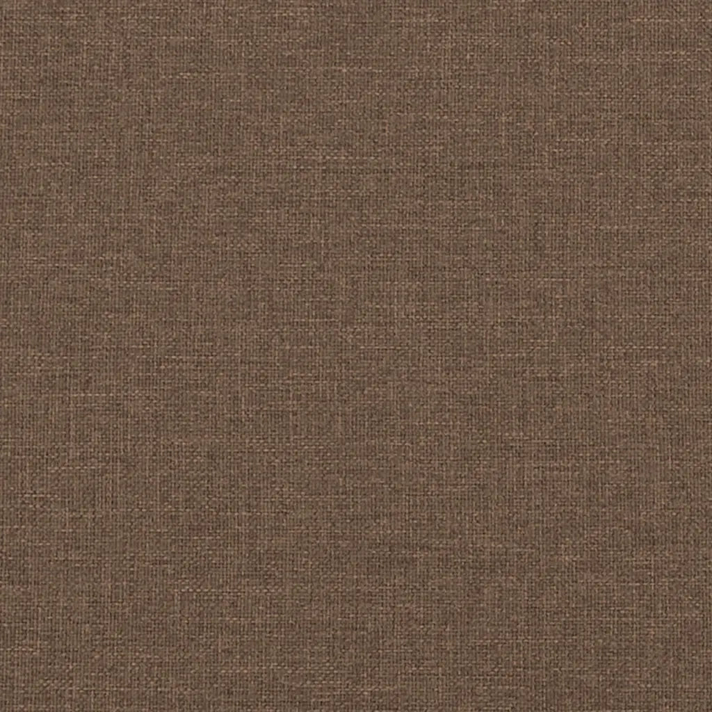 Divano | Divano da soggiorno | Sofa a 3 Posti con Cuscini Marrone 180 cm in Tessuto