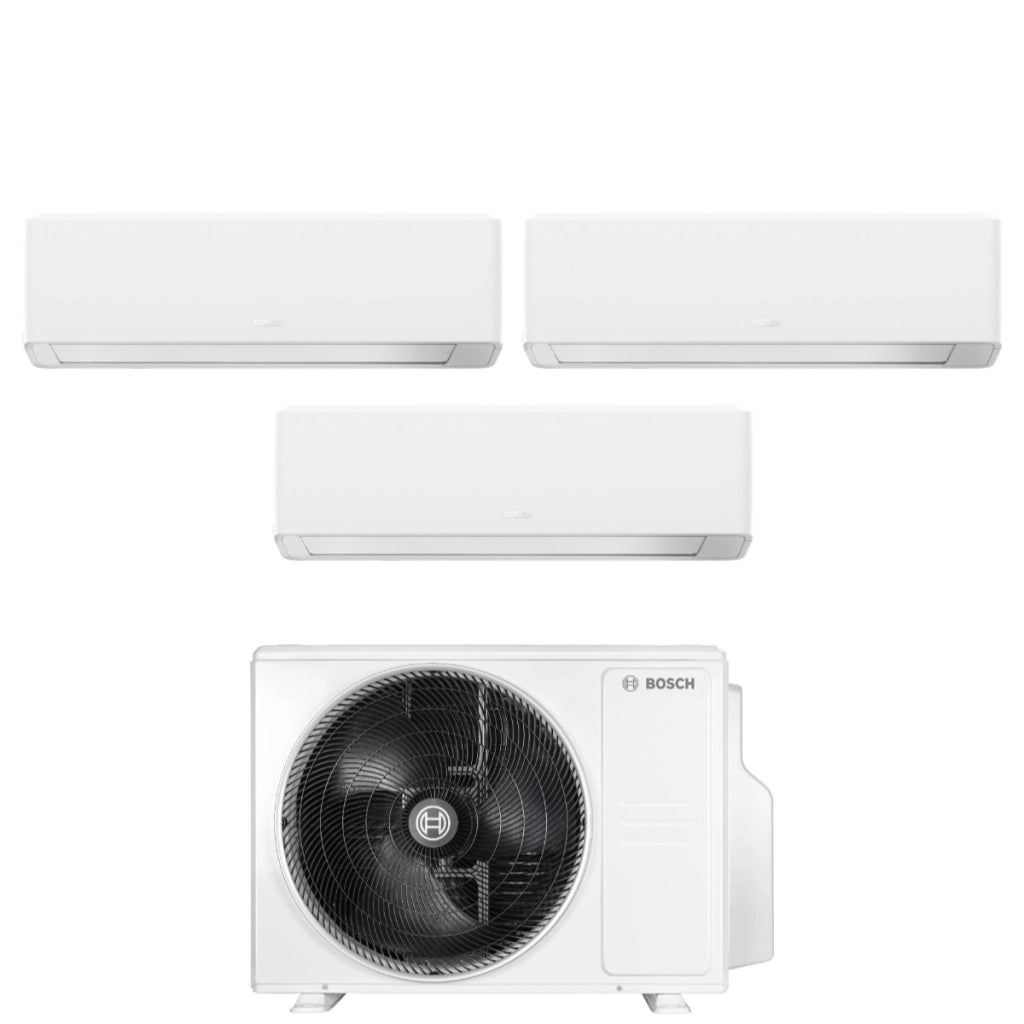 Condizionatore Trial Split Bosch CLIMATE 7000i WHITE 7+12+18 con 5000M 79/3 E R-32 Wi-Fi Integrato