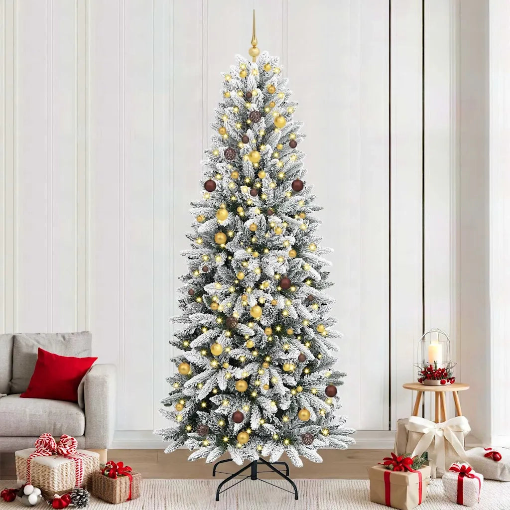 Albero di Natale artificiale Bianco 240 cm 3396066