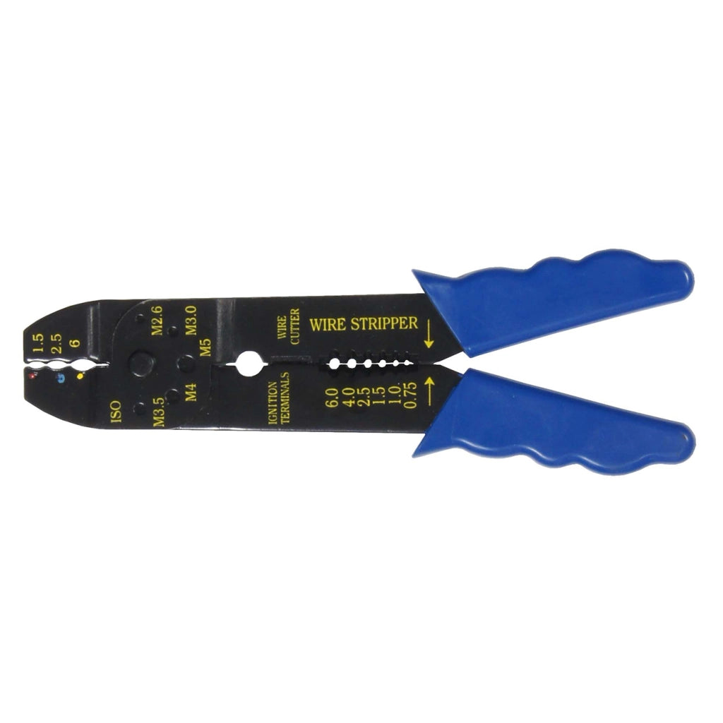 Pinza per Capicorda Isolata Spelafili Taglia Cavi Fili Elettrici 210 mm Masidef