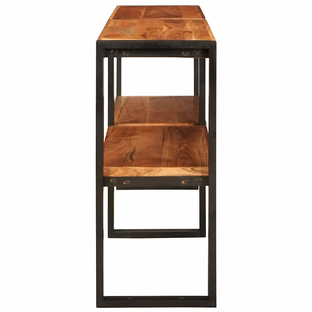 Tavolo consolle Marrone Legno di Acacia Massello 4104740