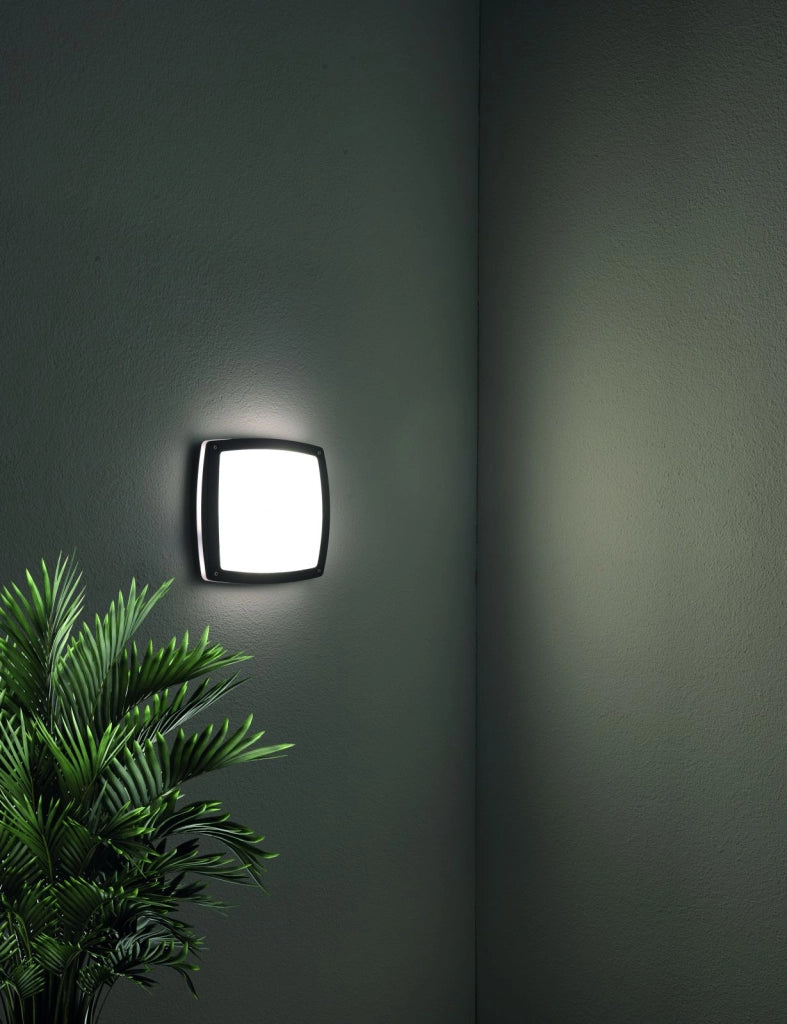 APPLIQUE-PLAFONIERA PARIS NERA  2 LUCI ATTACCO E27 L.30CM
