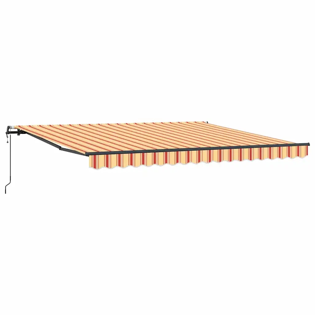 Tenda Retrattile Giallo e Arancione 400 × 350 cm 3330749