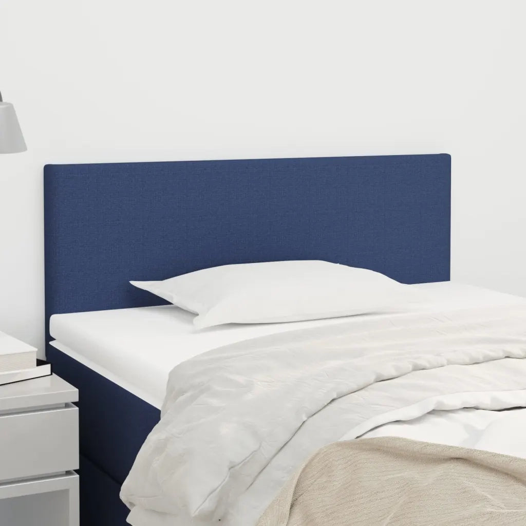 Testiera Blu 80x5x78/88 cm in Tessuto 345730