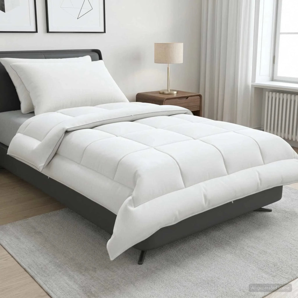 Set di piumone e cuscini 3 pcs 155x220 cm Estate 140 GSM Lana 3441218
