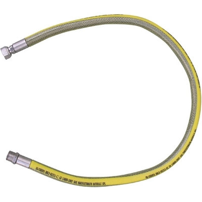 TUBO FLESSIBILE IN ACCIAIO MF PER GAS PARIGI- cm 150- PARIG- pezzi 1